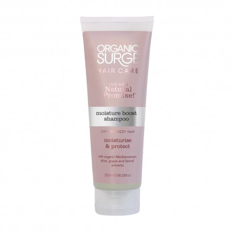 Șampon natural hidratant Organic Surge, pentru păr uscat, creț sau vopsit 250ml