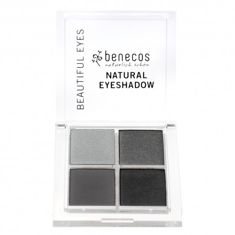 Fard de pleoape Bio - Benecos Natural - Smokey Eyes (quattro)