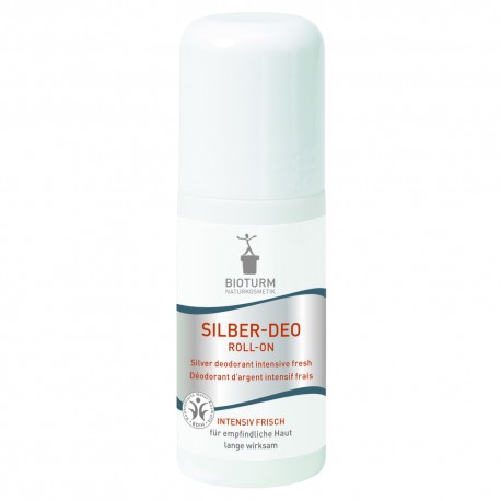 Deodorant Bio roll-on - Silver Intensive Fresh