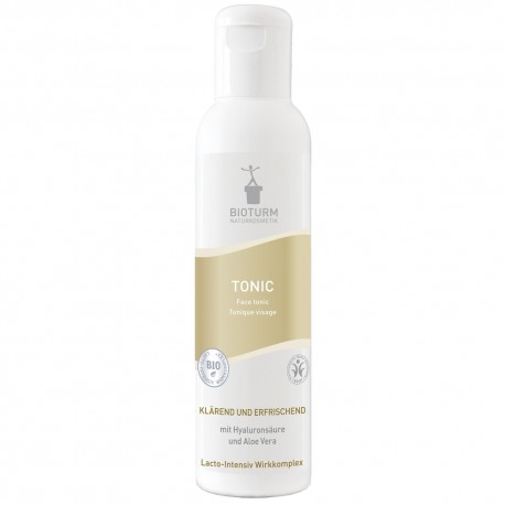 Loțiune tonică de față Bio, cu acid hialuronic și aloe vera