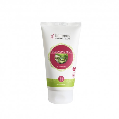 Lapte demachiant Bio, cu aloe vera